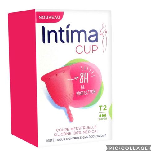 Intima Cup Taille 2 Flux Abondant Hygiène Intime 