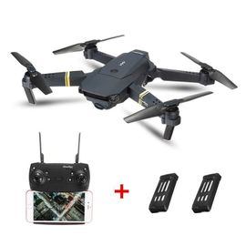 Dotopon® Eachine E58 Wifi Fpv Rc Drone 2mp Caméra 2 Batteries Kit Quadcopter Rtf Jouet Cadeau