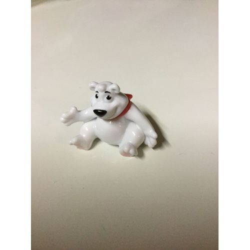Figurine Kinder Petit Ours Blanc