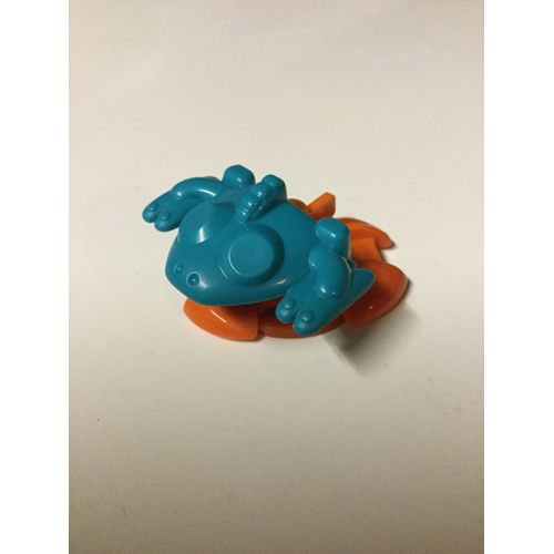 Figurine Kinder Grenouille Bleu Et Maron