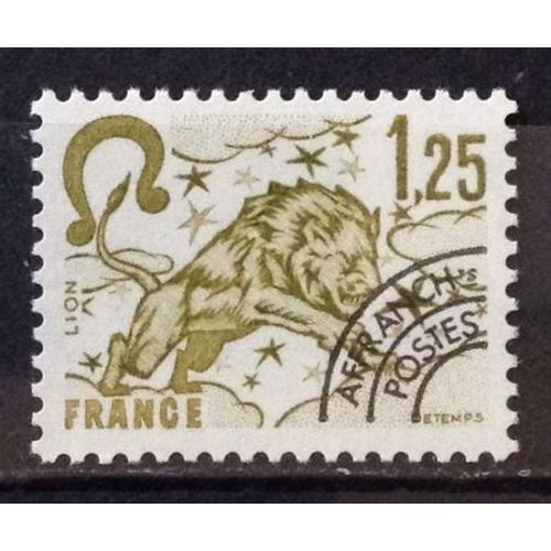 Préoblitéré Signes Zodiaque - Lion 1,25 (Impeccable N° 156) Neuf** Luxe (= Sans Trace De Charnière) - France Année 1978 - N24013