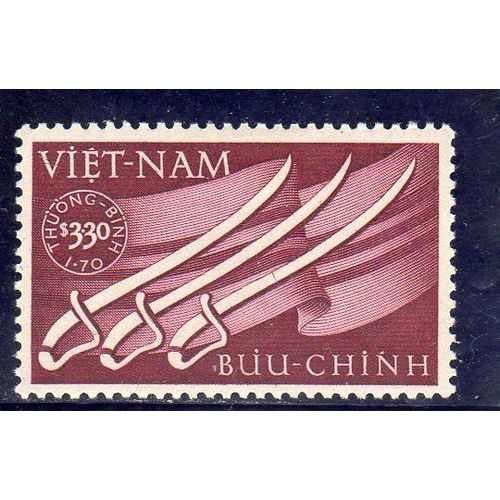 Timbre-Poste Du Vietnam (Au Profit Des Blessés De Guerre)