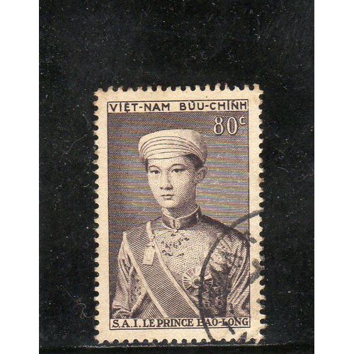 Timbre-Poste Du Vietnam (Prince Héritier Bao-Long)