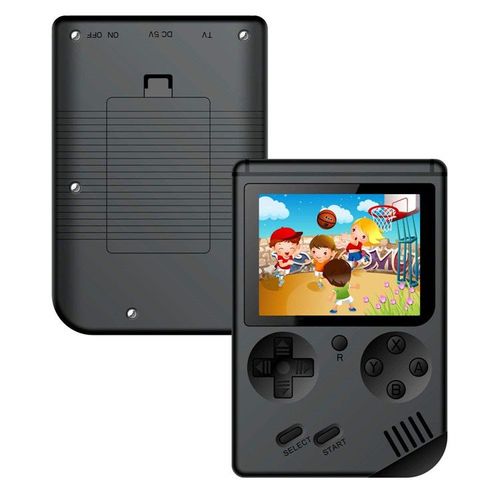 Console De Jeu Portables Rétro Jeu Console 3.0 Pouces 500 Jeux De Poche Consoles Handheld Game Console Pour Enfants (Noir)