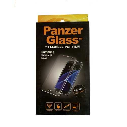 Accessoire Divers Pour Téléphone Portable - Panzerglass Pet Film Transparent Galaxy S7 Edge - Vitre De Protection Pour Samsung Galaxy S7 Edge
