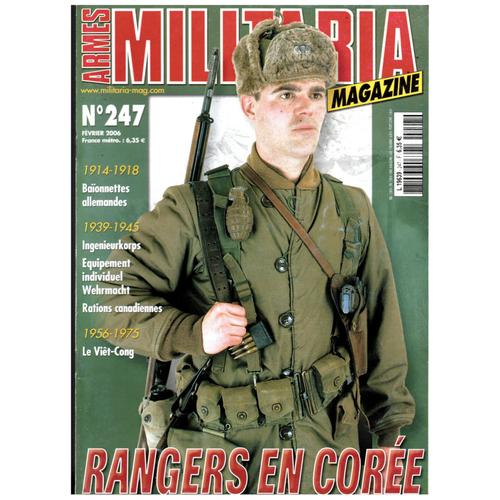 Armes Militaria Magazine N°247 : Rangers En Corée - 1914 18 Baïonnettes Allemandes