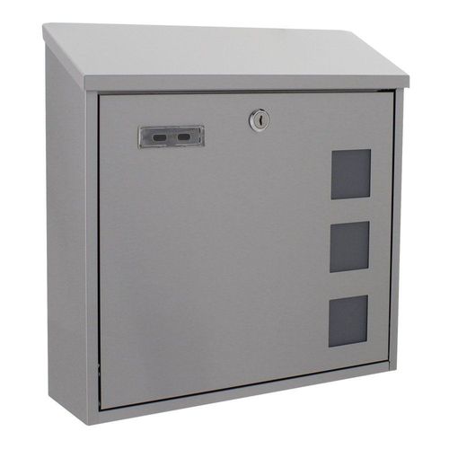 Rottner Boîte aux lettres en acier inoxydable Muro Inox