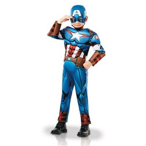 Déguisement Luxe Captain America Garçon