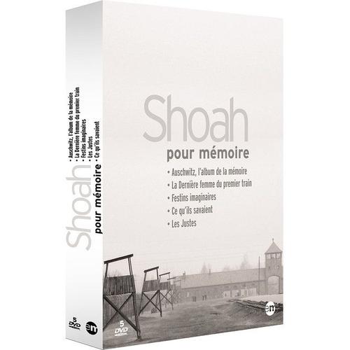 Shoah Pour Mémoire - Coffret : Auschwitz, L'album De La Mémoire + La Dernière Femme Du Premier Train + Festins Imaginaires + Ce Qu'ils Savaient + Tzedek : Les Justes - Pack