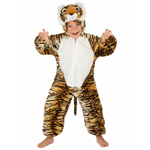 Déguisement Tigre Réaliste Enfant - Taille: 7-9 Ans (122-128cm)
