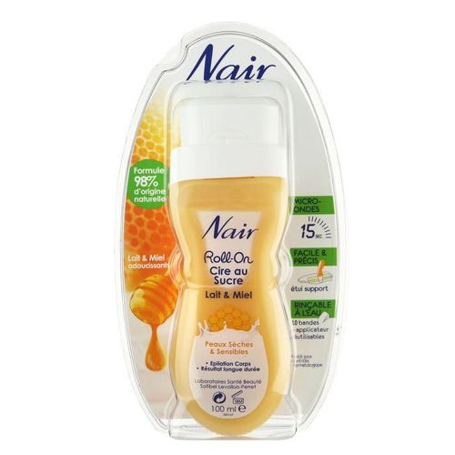 Nair Cire Au Sucre Pour Peaux Sensibles - Roll-On - 100 Ml 