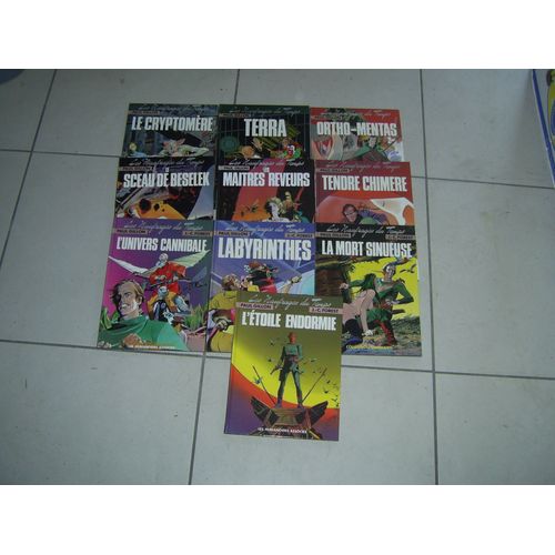 Les Naufragées Du Temps De Paul Gillon Lot De 10 Bd Série Complète Du Tome 1 Au Tome 10