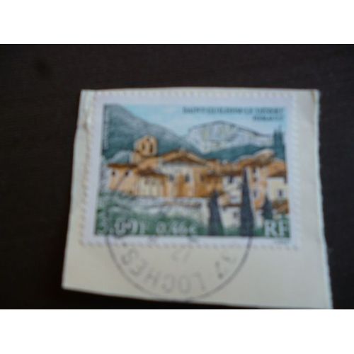 Timbre:St Guilhem Le Désert Hérault.Oblitéré