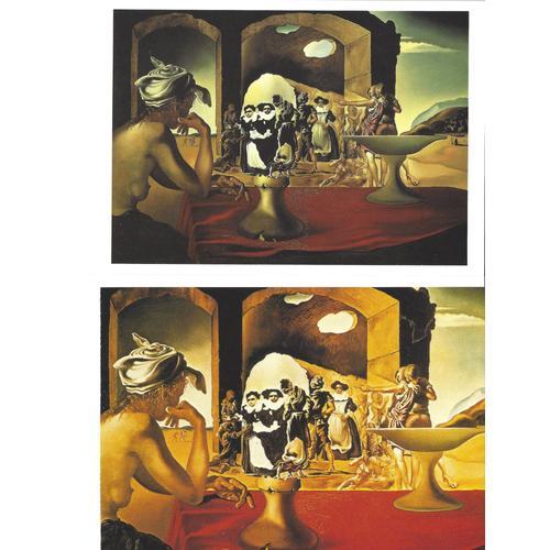 Cartes Postales Oeuvres Salvador Dali