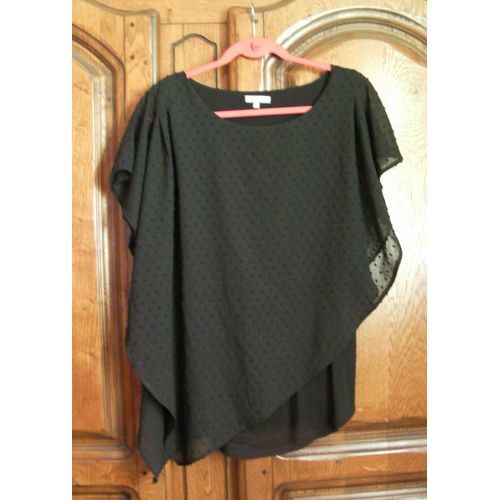 Top Noir Phildar - Taille S