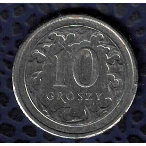 Pologne 2015 Pièce De Monnaie Coin 10 Groszy Armoiries Blason Aigle Su