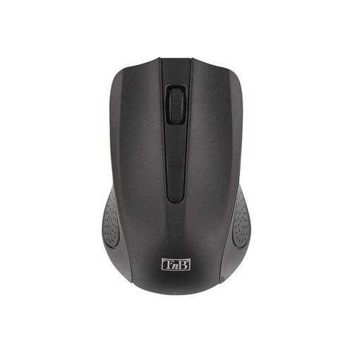 T'nB SHARK - Souris - optique - 3 boutons - sans fil - 2.4 GHz - récepteur sans fil USB - noir