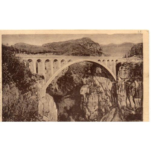 Cpa N° 133 Ligne Du Tramway De Bellegarde A Chezery - Ain - Le Pont Du Moulin Des Pierres Sur La Valserine - Carte Ecrite - Edition L. Michaux