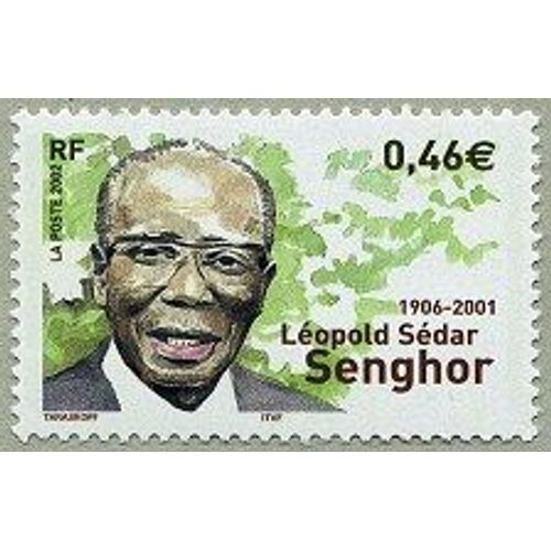 Timbre Léopold Sédar Senghor (Emission De 2002)