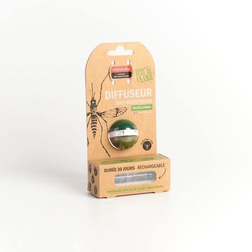 Manouka boules double diffuseurs anti-moustiques vert