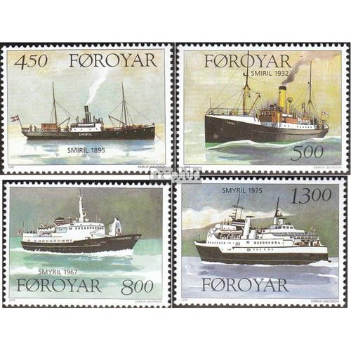 Danemark - Iles Féroé 348-351 (Complète.Edition.) Oblitéré 1999 Approvisionnement De Navires Smyril