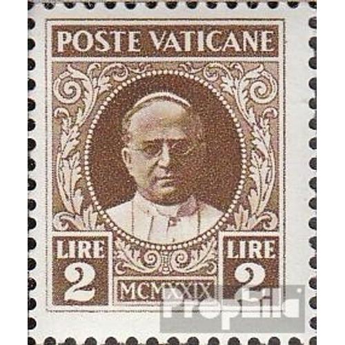 Vatikanstadt 10 Oblitéré 1929 Pape Pius Xi.
