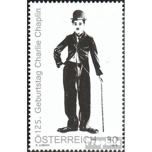 Autriche 3130 (Complète Edition) Neuf Avec Gomme Originale 2014 Charlie Chaplin