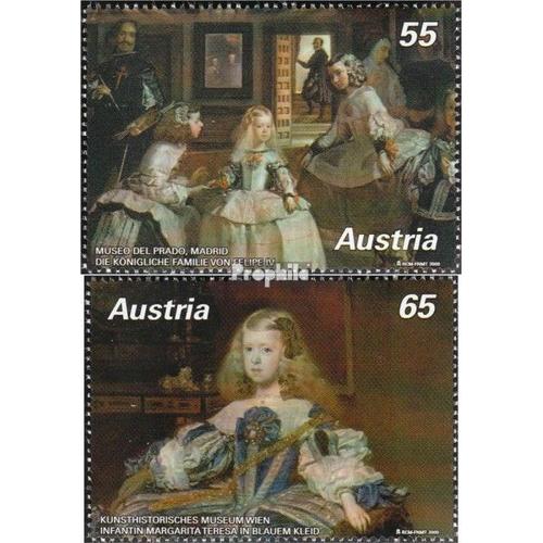 Autriche 2837-2838 (Édition Complète) Neuf 2009 D. Velazquez