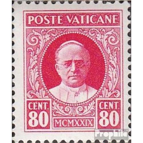 Vatikanstadt 8 Oblitéré 1929 Pius Xi