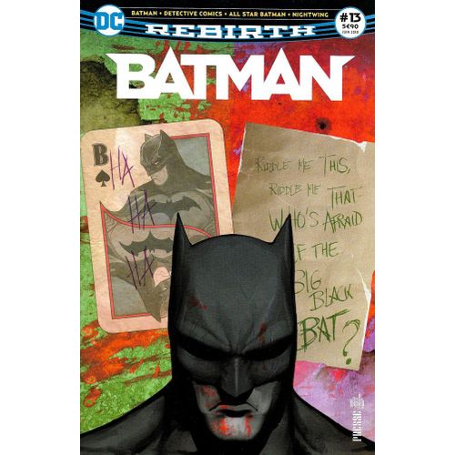 Batman / Detective Comics / All Star Batman / Nightwing : Batman Rebirth # 13 ( Juin 2018 )