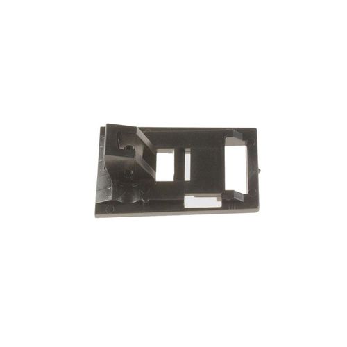 PLAQUETTE NOIRE OUVERTURE DE PORTE POUR LAVE LINGE INDESIT - C00019690