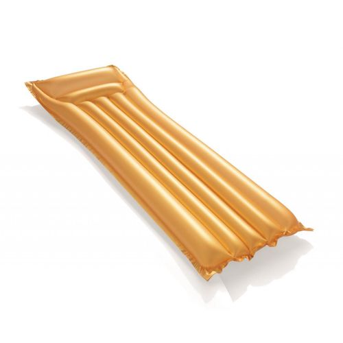 Matelas Gonflable Plage Piscine Bestway Gold Swim Matelas Jaune 70789