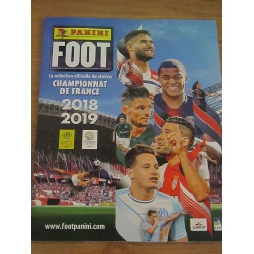 Album Panini Foot Championnat De France 2018 2019