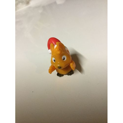 Figurine Kinder Petit Ecureuil Noel