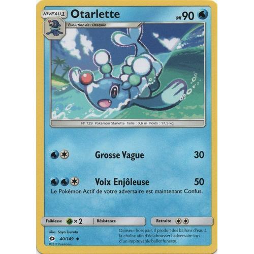 Carte Pokémon 40/149 Otarlette 90 Pv Sm1 - Soleil Et Lune Neuf Fr