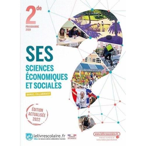 Sciences Économiques Et Sociales Ses 2de - Manuel De L'élève