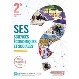 Sciences Économiques Et Sociales Ses 2de - Manuel De L'élève