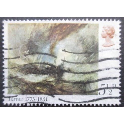 Royaume-Uni N°748 Tableau De William Turner Oblitéré