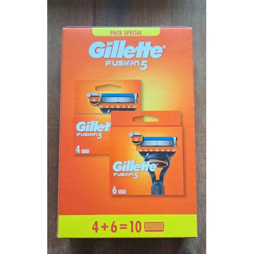 Pack 10 Lames Gillette Fusion 5 