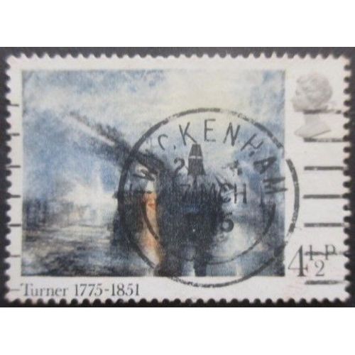 Royaume-Uni N°747 Tableau De William Turner Oblitéré