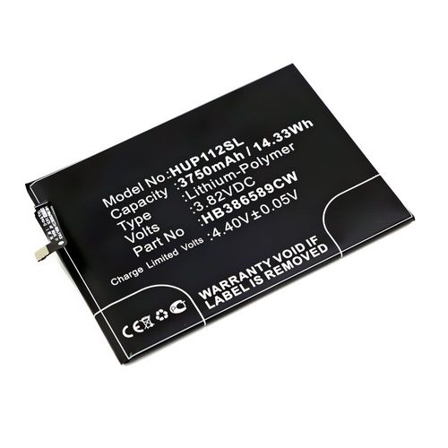 Batterie Pour Huawei P10 Plus (3750mah) Hb386589ecw, Hb386589cw