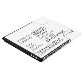 Batterie Pour Samsung Galaxy J7 (2015 - Sm-J700 / Sm-J700f) - Eb-Bj700cbe, Eb-Bj700bbc (3000mah) Batterie De Remplacement