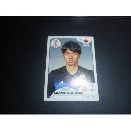Panini Russia 2018 / Masato Morishige / 644 / Edition Belge