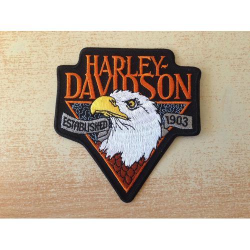 Écusson Harley Davidson Motor Cycles Aigle