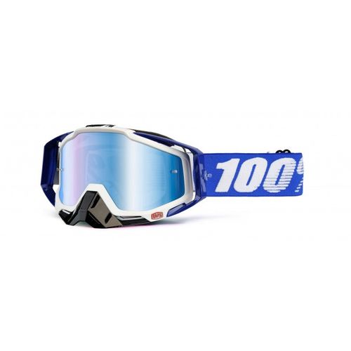 Masque Racecraft 100% - Cobalt Blue // Mirror Blue Lens