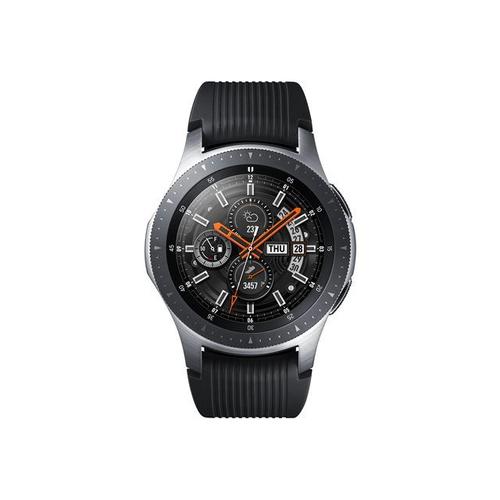 Samsung Galaxy Watch - 46 Mm - Argent - Montre Intelligente Avec Bande - Silicone - Affichage 1.3" - 4 Go - Wi-Fi, Lte, Nfc, Bluetooth - 4g - Vodafone - 63 G