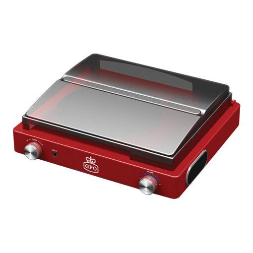 GPO Stylo - Platine - rouge piano