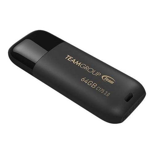 Team Color Theme Series C175 - Clé USB - 64 Go - USB 3.1 Gen 1 - noir