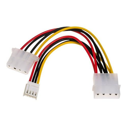 Akyga - Adaptateur secteur - alimentation interne 4 plots (F) pour connecteur mini-alimentation 4 broches, alimentation interne 4 plots - 15 cm