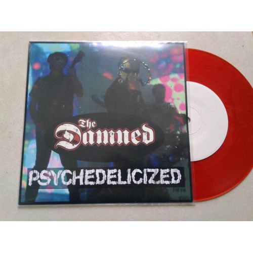 The Damned Psychedelicized Ep 4 Titres Vinyle Couleur